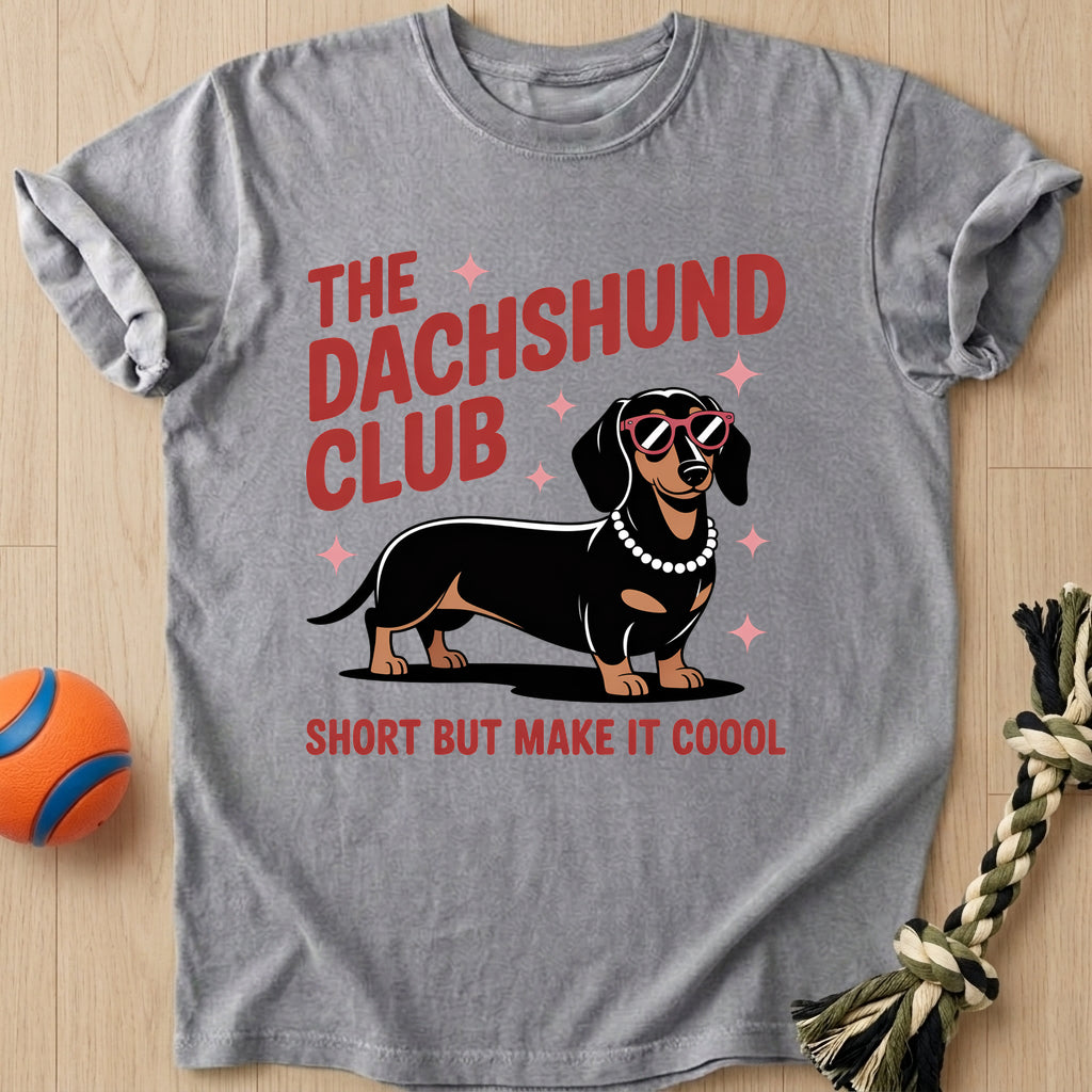 Dachshund Club T-Shirt – Grey t-shirt