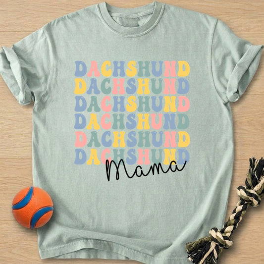 Dachshund Mama T-Shirt – Bay t-shirt