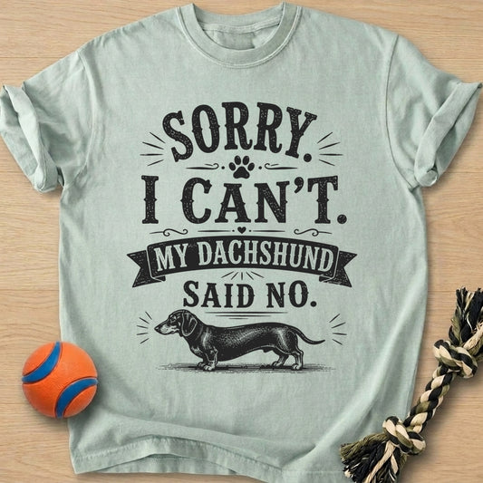 Dachshund Said T-Shirt – Bay t-shirt