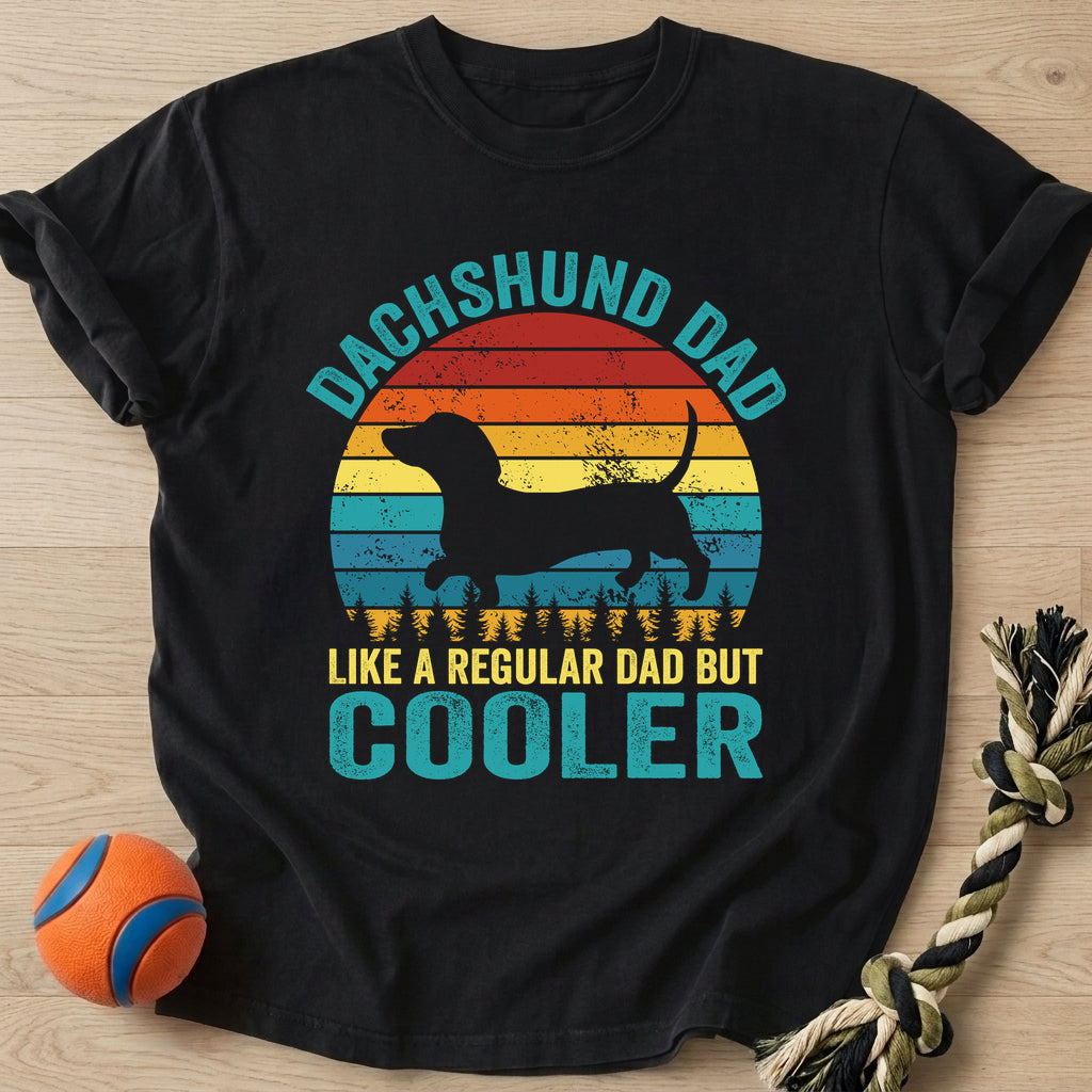 Dad Cooler T-Shirt – Black t-shirt