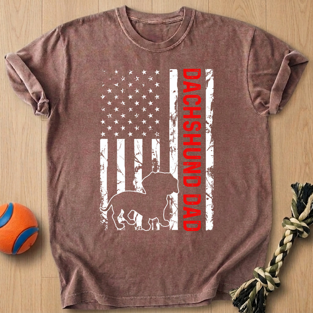 Dad Flag 2 T-Shirt – Espresso t-shirt