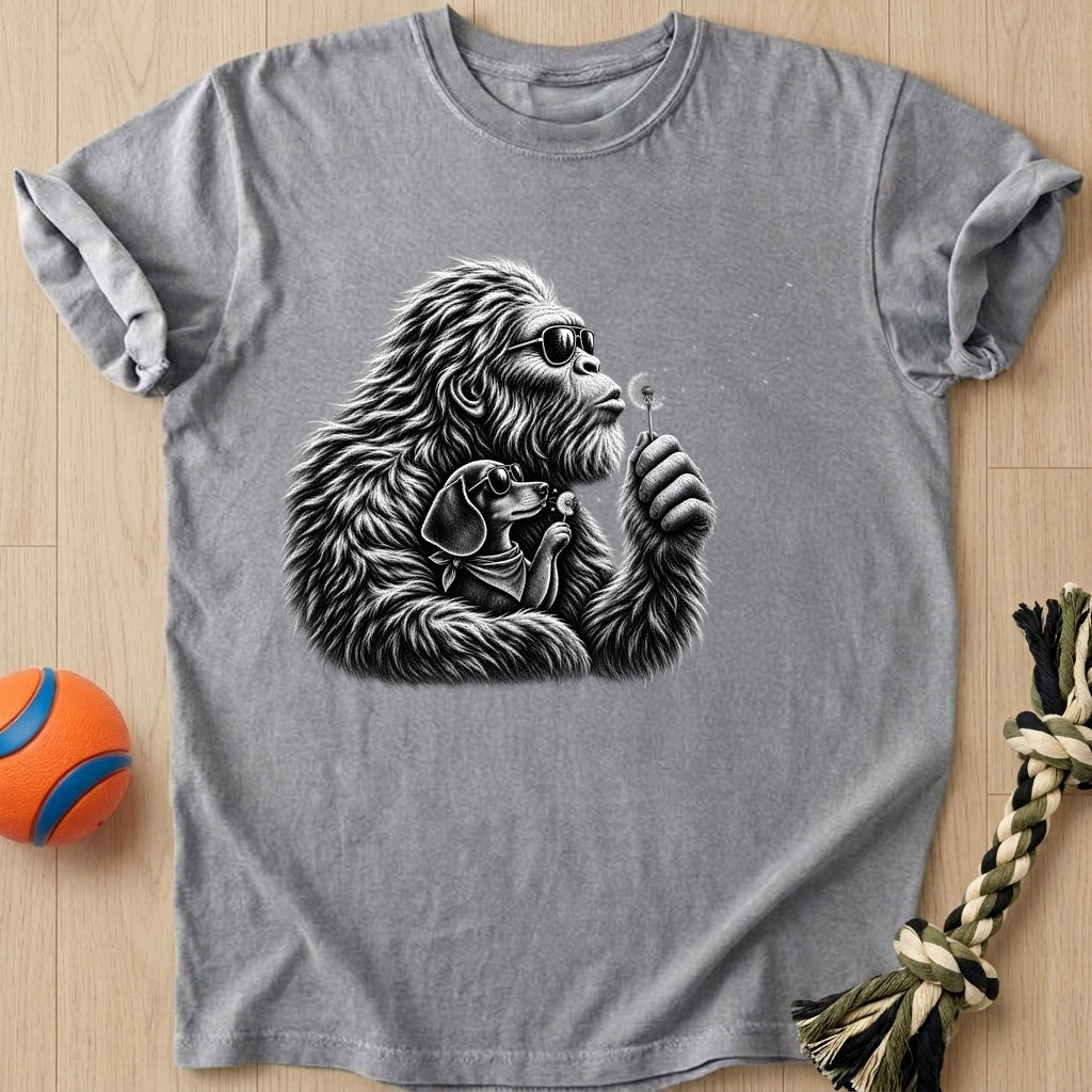 Dandelion Buddies T-Shirt – Grey t-shirt