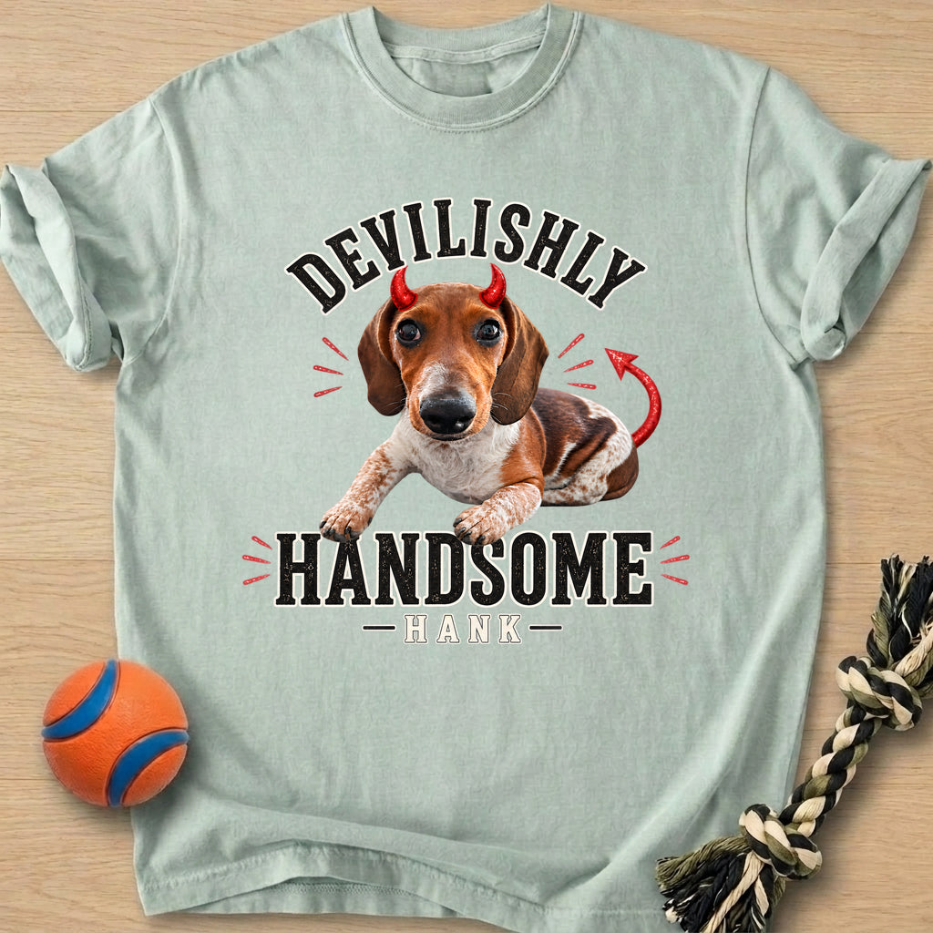 Devilishly Handsome T-Shirt – Bay t-shirt