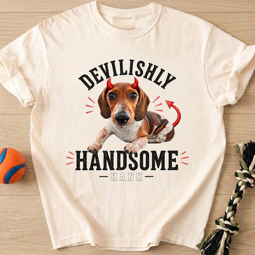 Devilishly Handsome T-Shirt – Ivory t-shirt