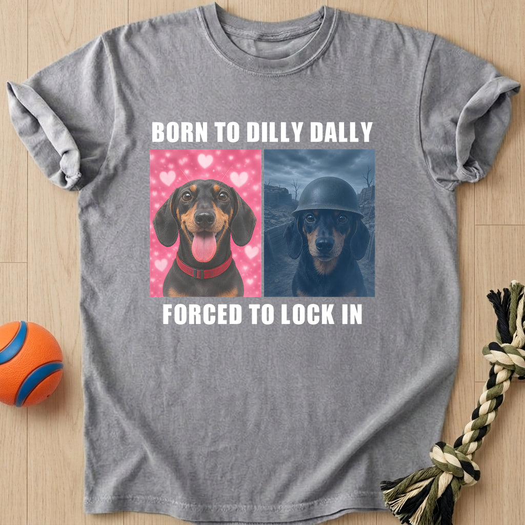 Dilly Dally T-Shirt – Grey t-shirt
