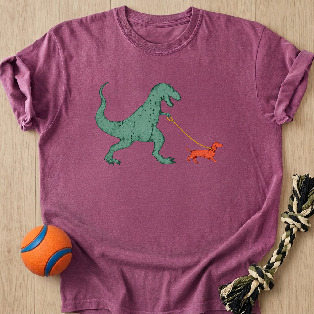 Dino Walk T-Shirt – Berry t-shirt