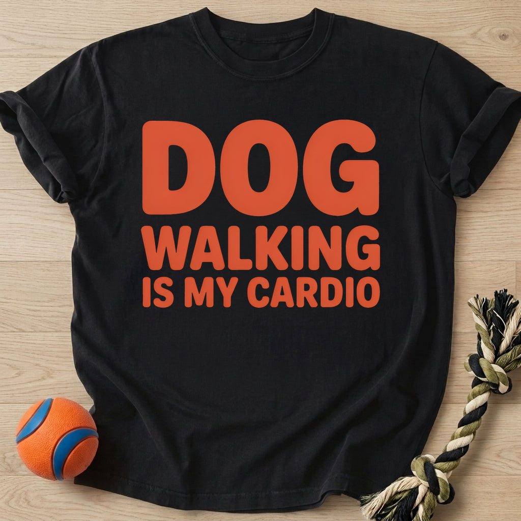 Dog Cardio T-Shirt – Black t-shirt