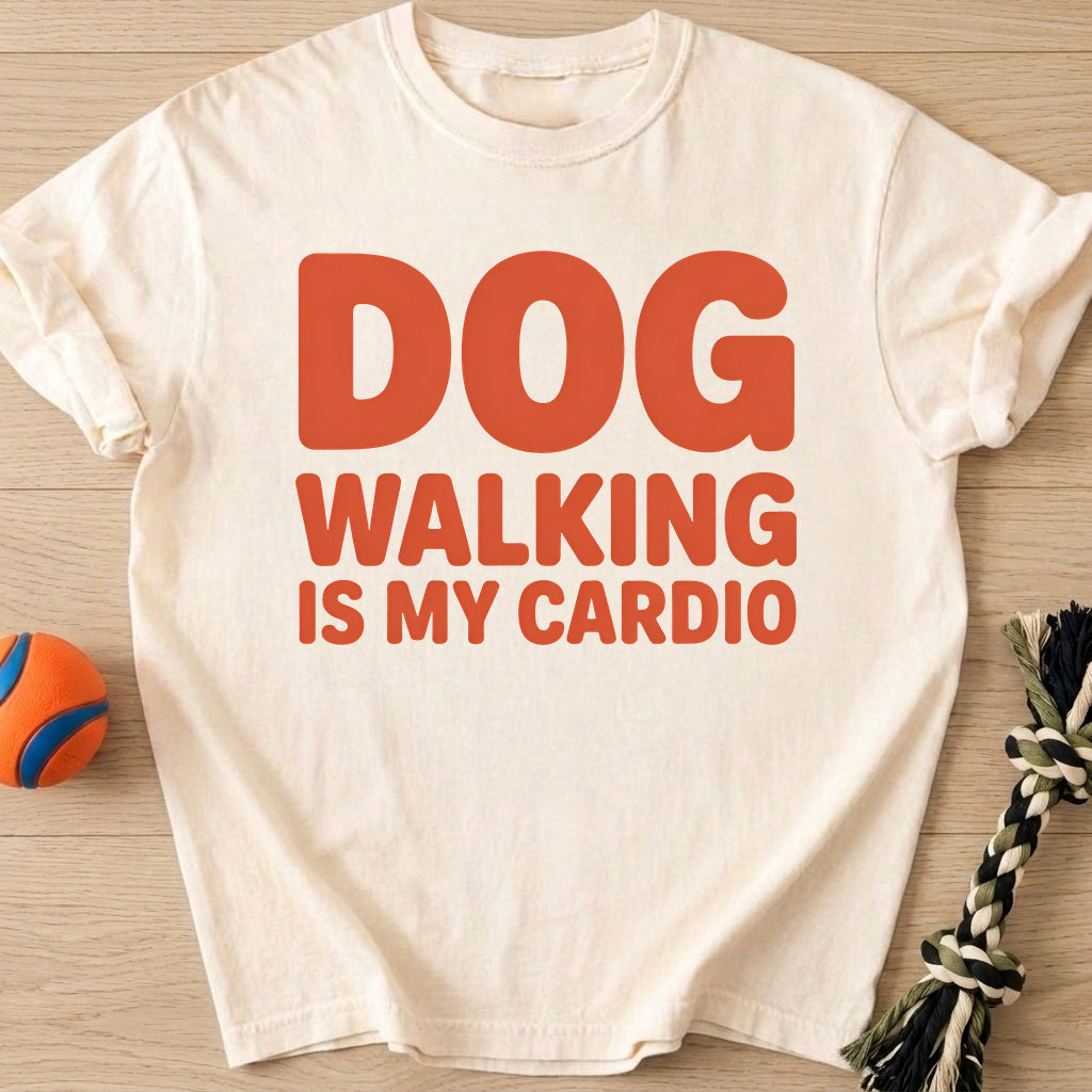 Dog Cardio T-Shirt – Ivory t-shirt