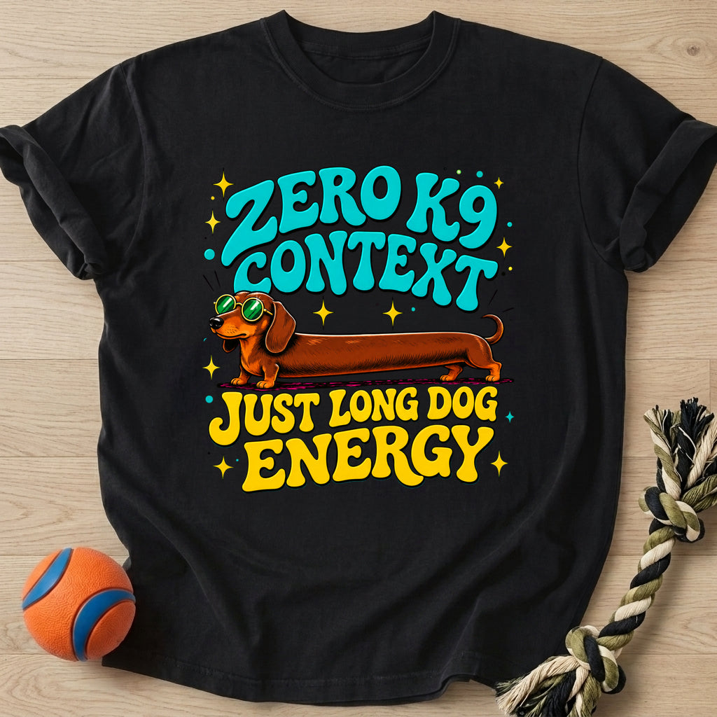 Dog Energy T-Shirt – Black t-shirt