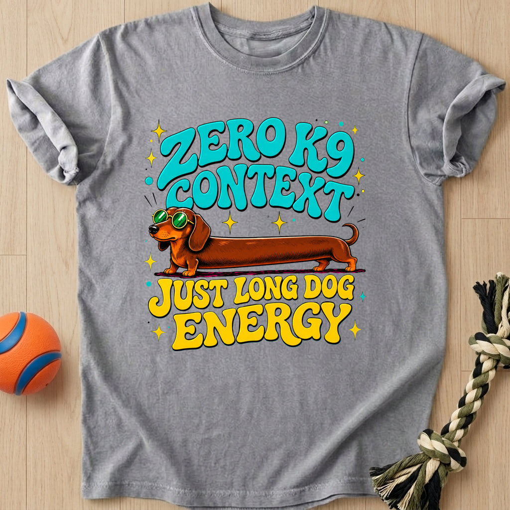 Dog Energy T-Shirt – Grey t-shirt