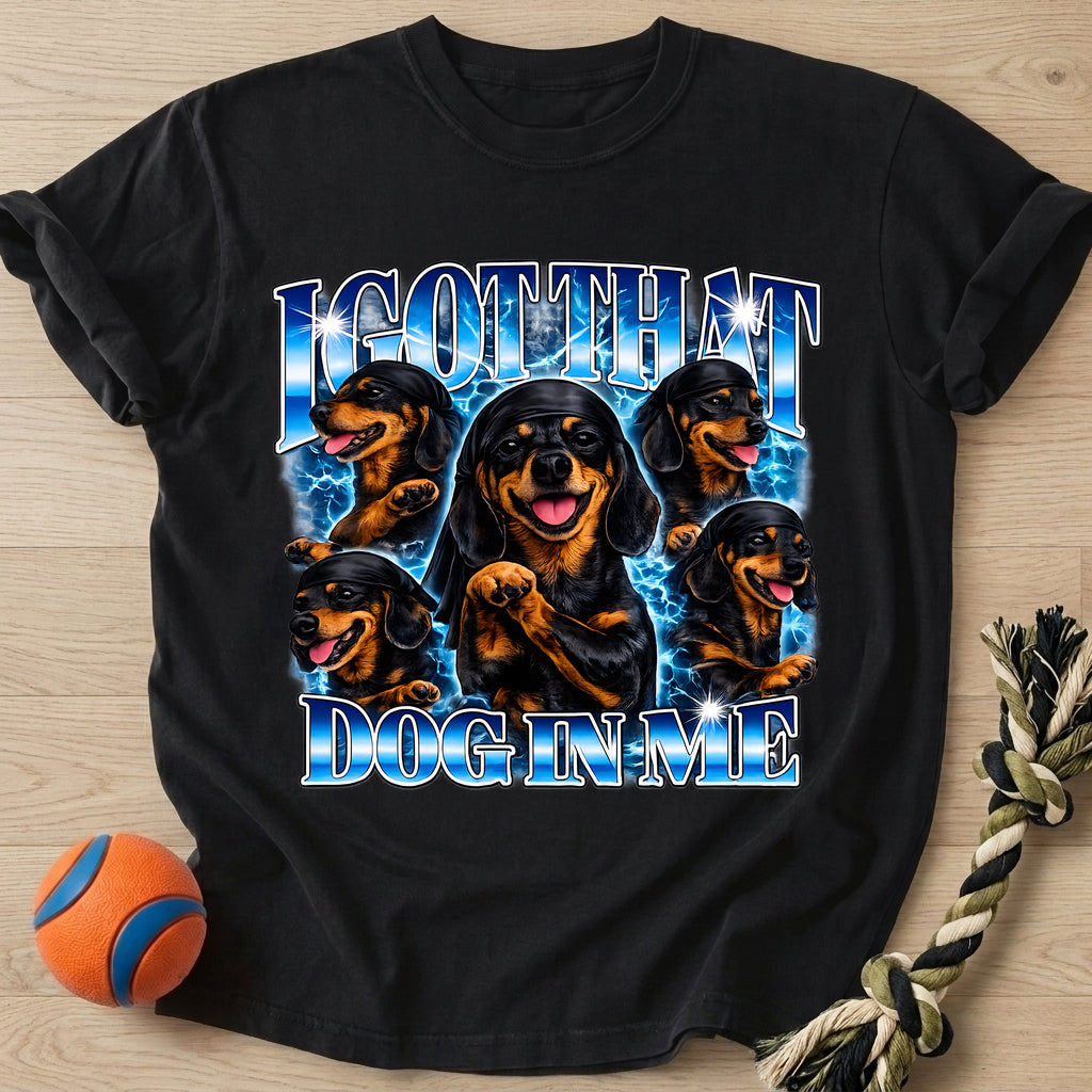 Dog In Me T-Shirt – Black t-shirt