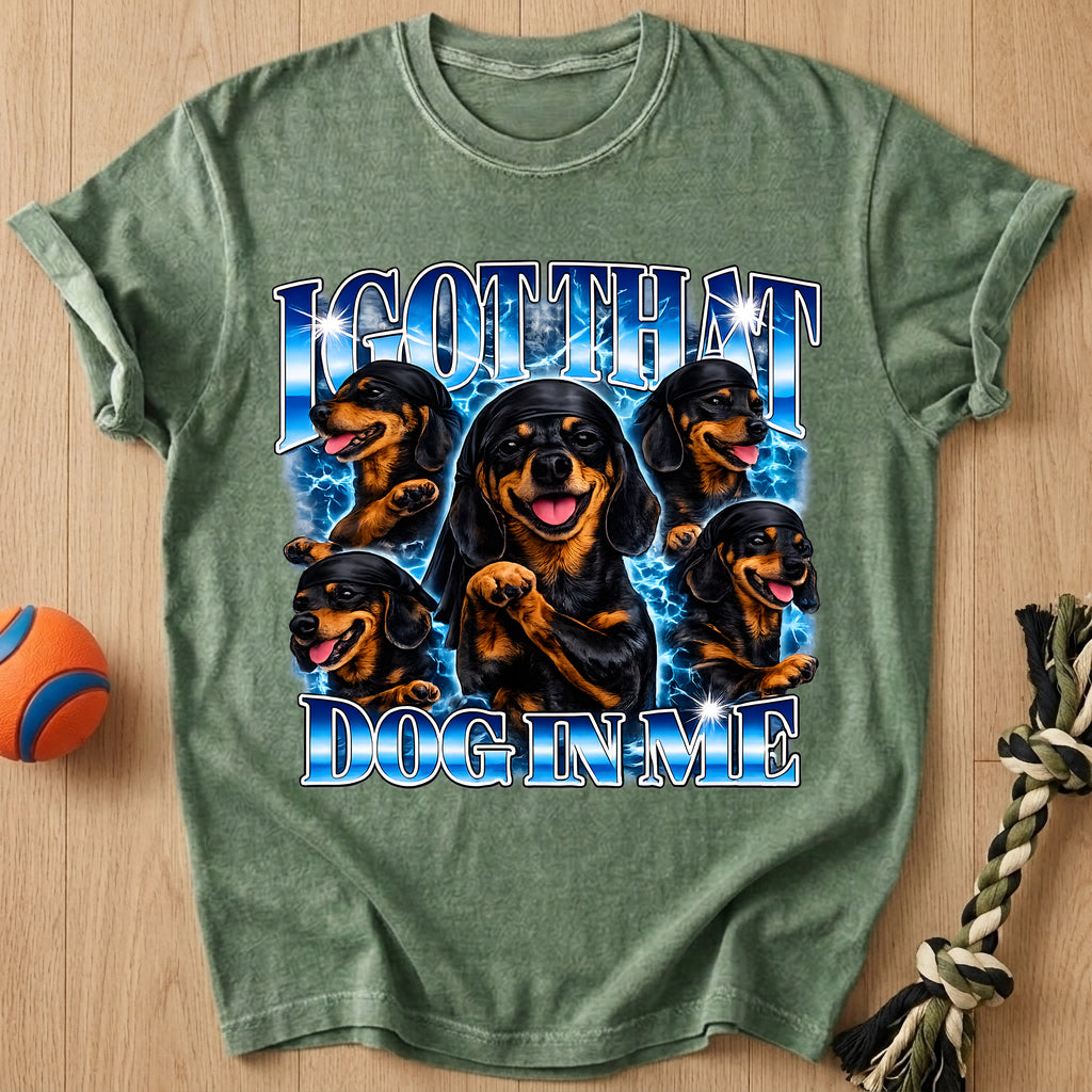 Dog In Me T-Shirt – Moss t-shirt