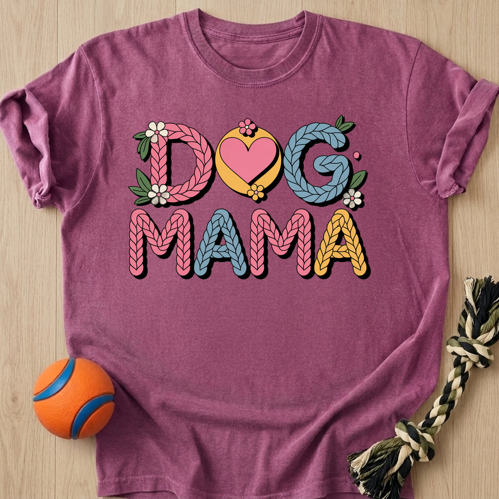 Dog Mama T-Shirt – Berry t-shirt