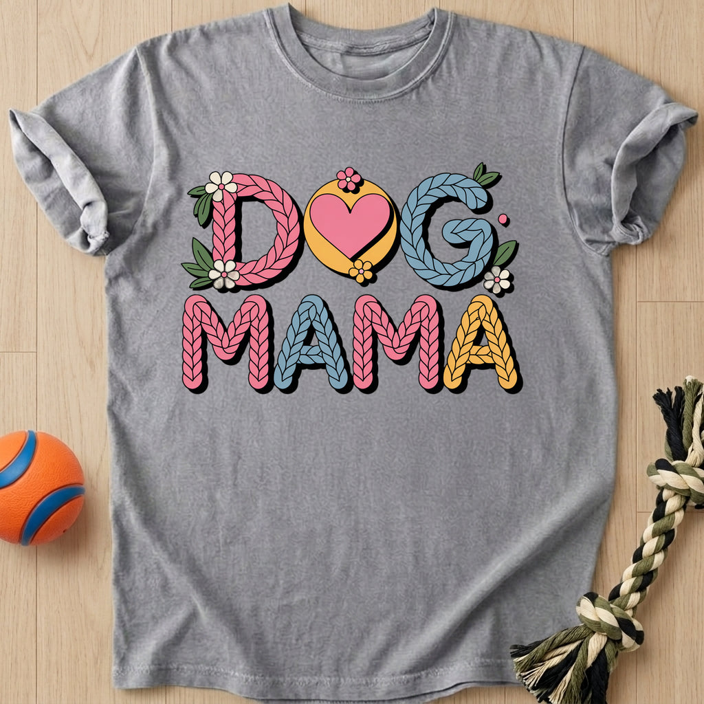 Dog Mama T-Shirt – Grey t-shirt