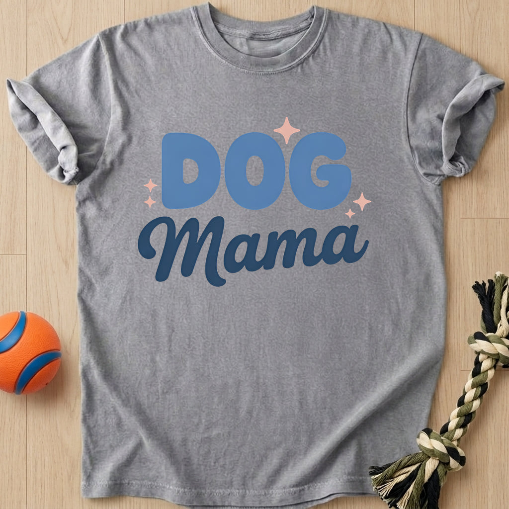 Dog Mama Cute T-Shirt – Grey t-shirt