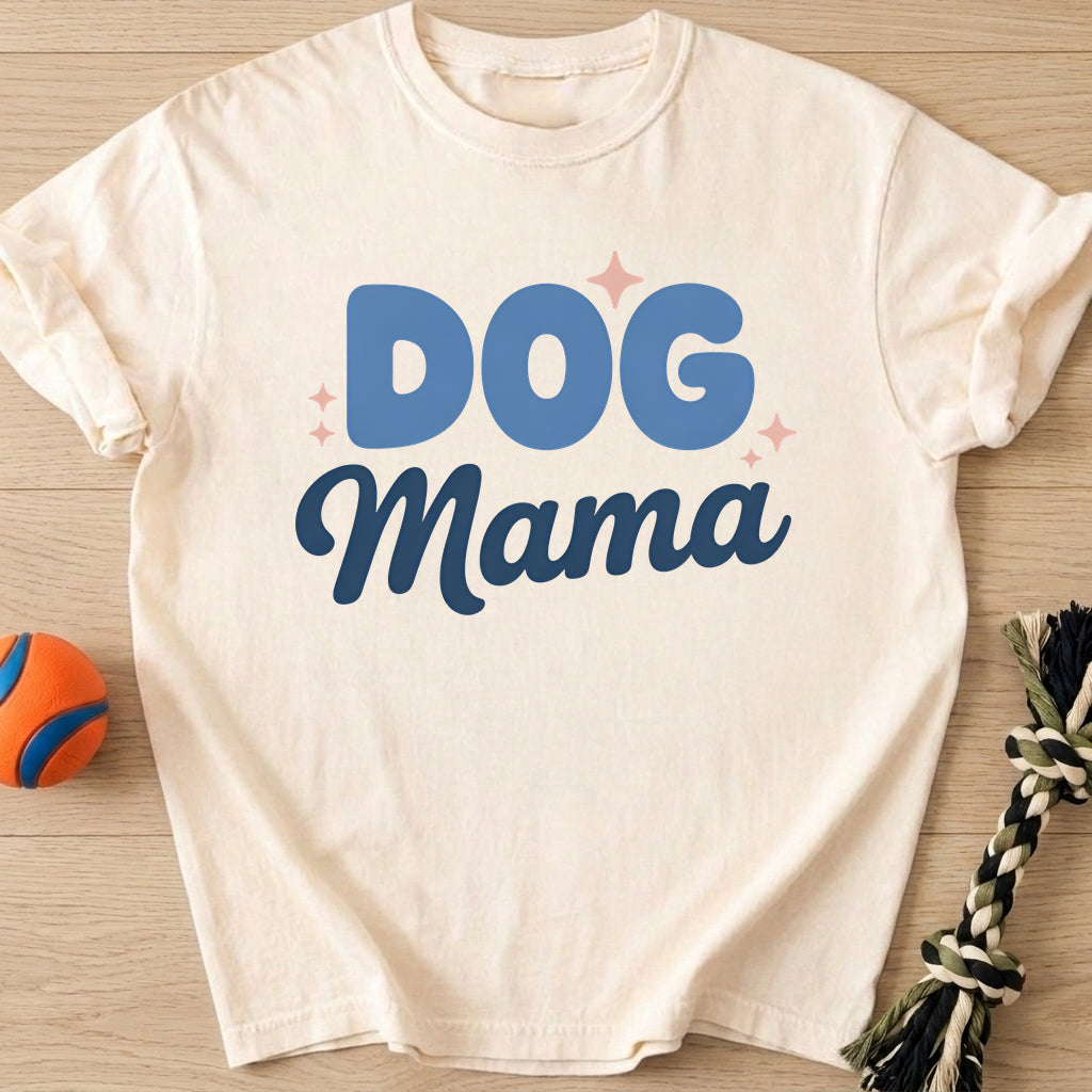 Dog Mama Cute T-Shirt – Ivory t-shirt