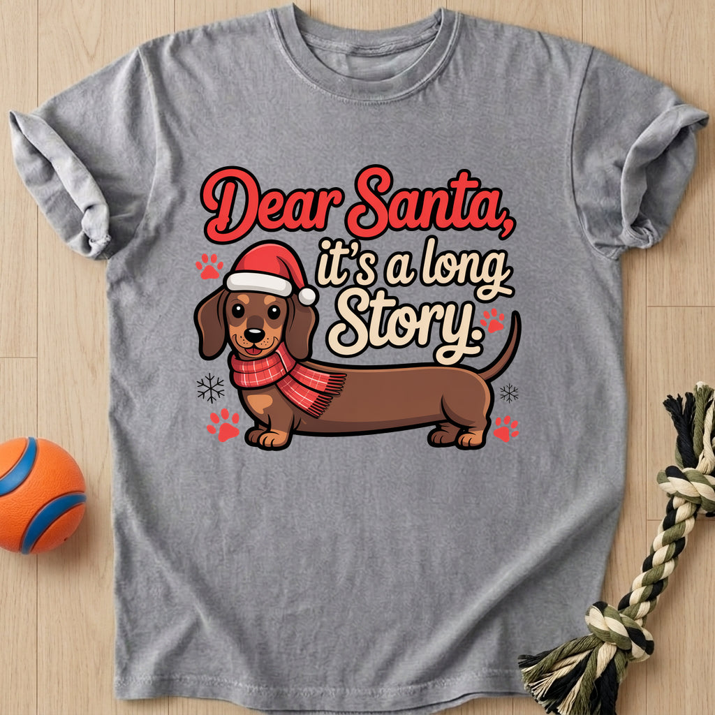 Doge Christmas 2 T-Shirt – Grey t-shirt