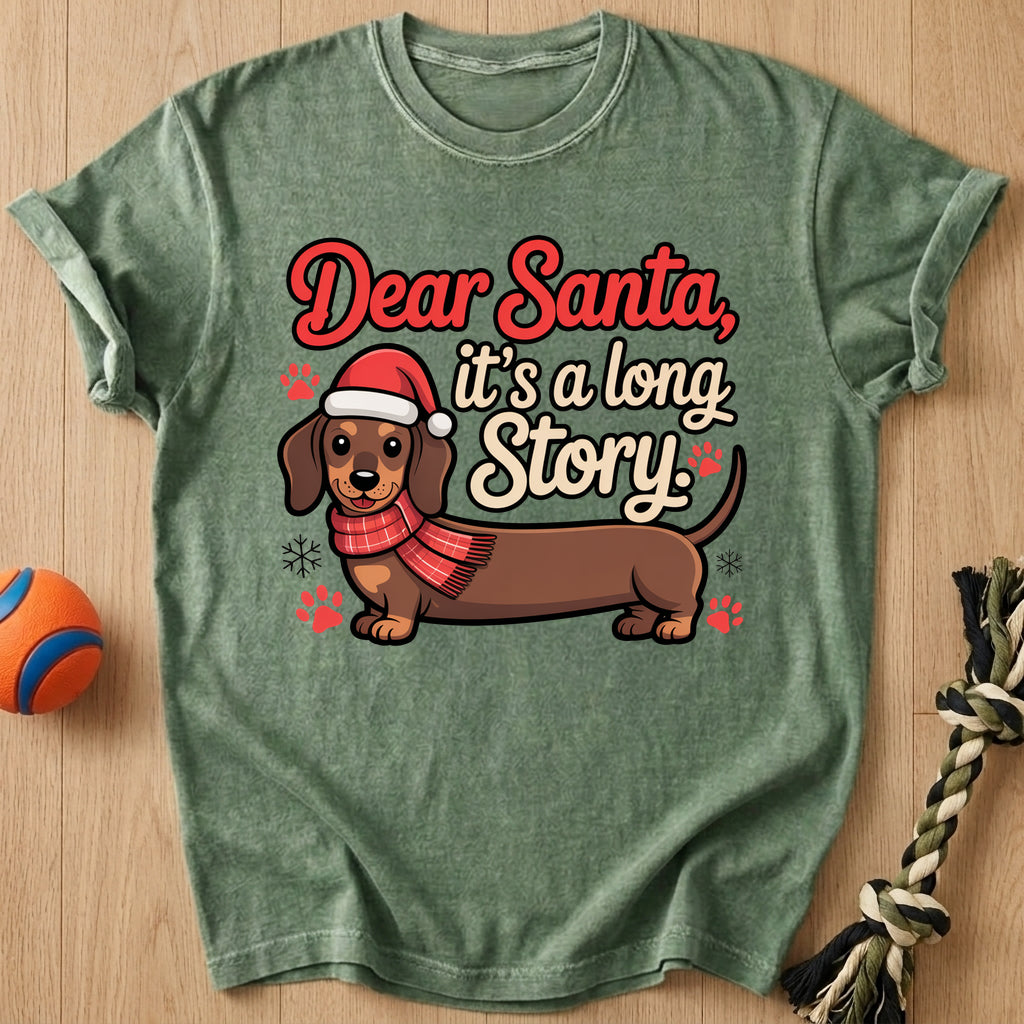 Doge Christmas 2 T-Shirt – Moss t-shirt