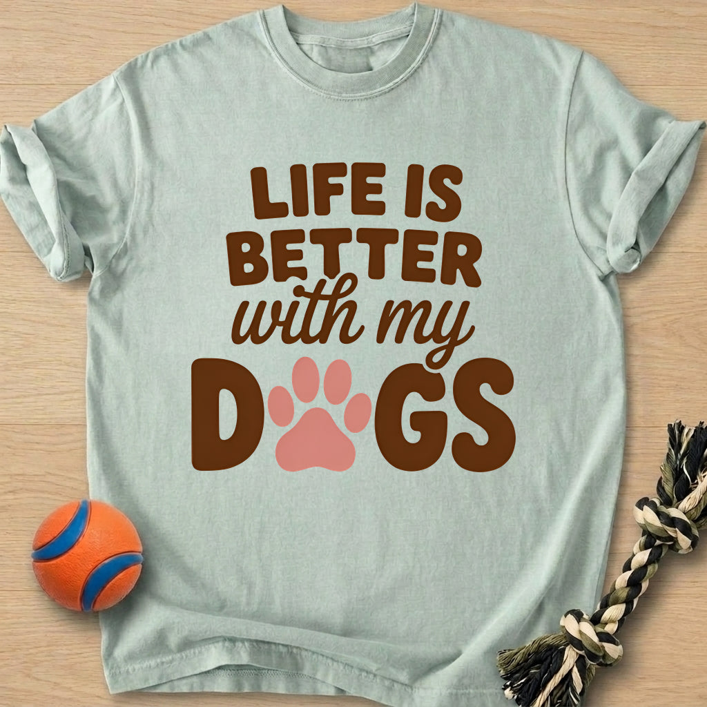 Dogs Life T-Shirt – Bay t-shirt