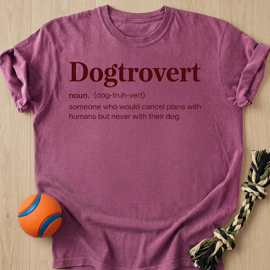 Dogtrovert T-Shirt – Berry t-shirt