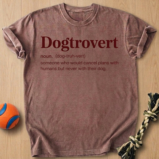 Dogtrovert T-Shirt – Espresso t-shirt