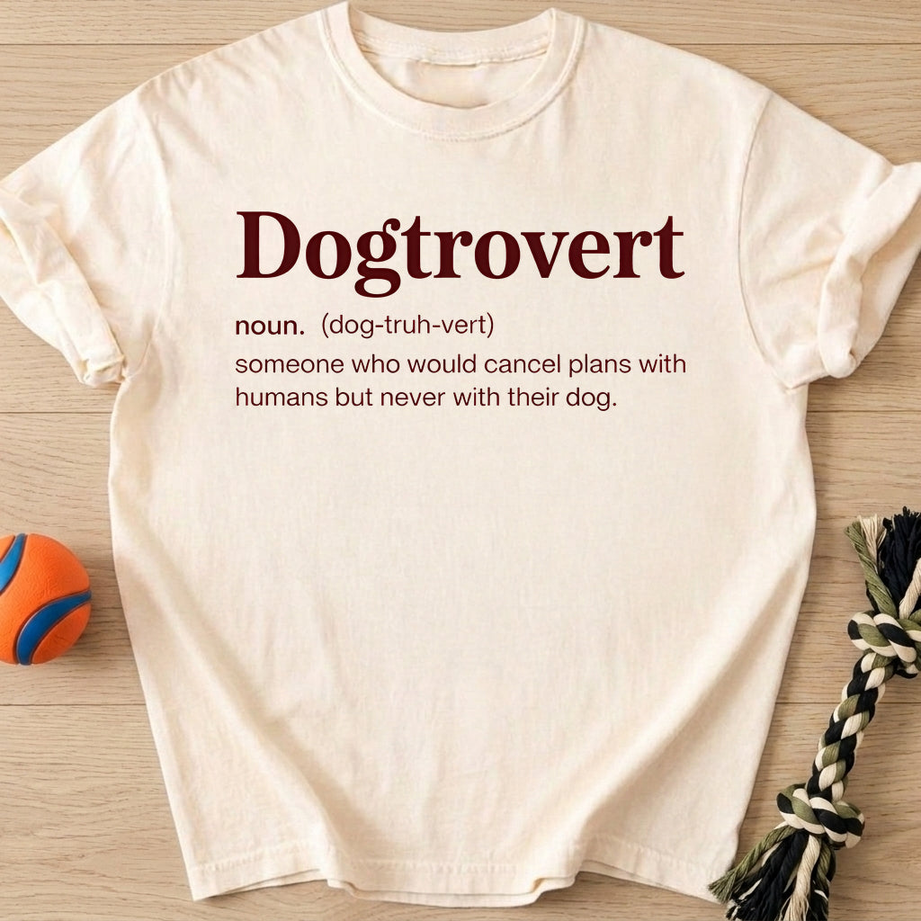 Dogtrovert T-Shirt – Ivory t-shirt