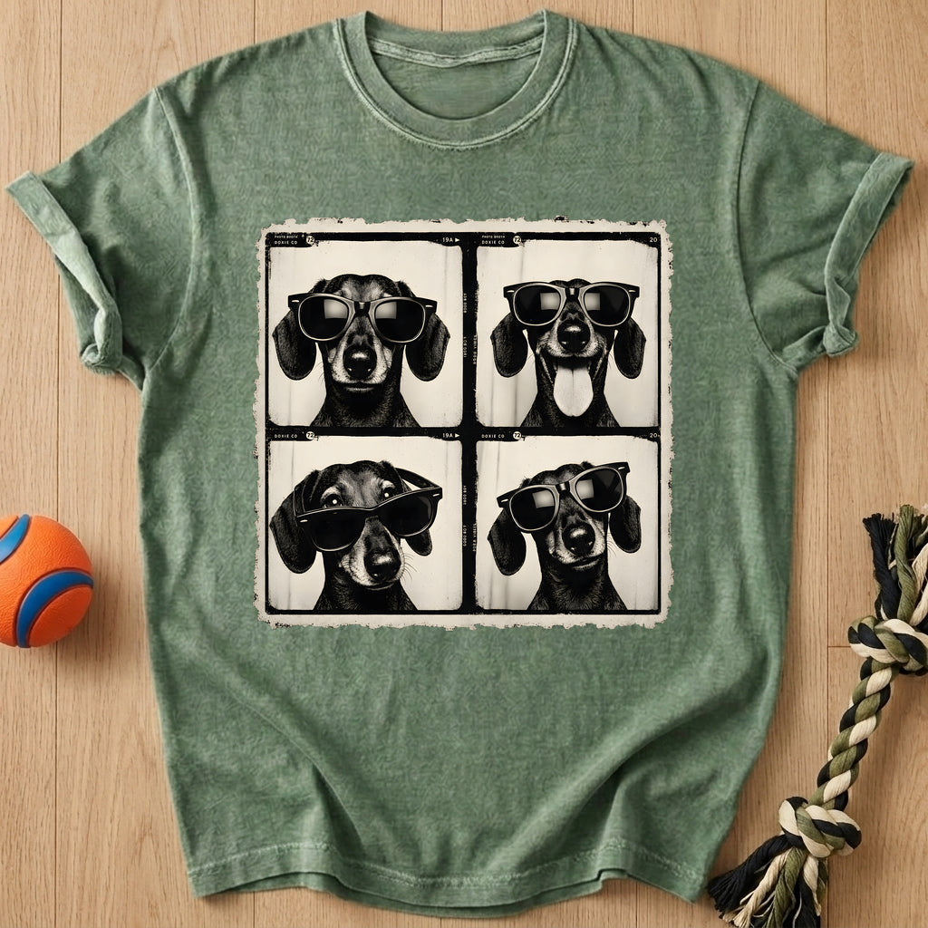Doxie Booth T-Shirt – Moss t-shirt