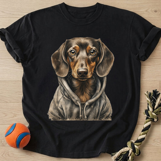 Doxie Chill T-Shirt – Black t-shirt