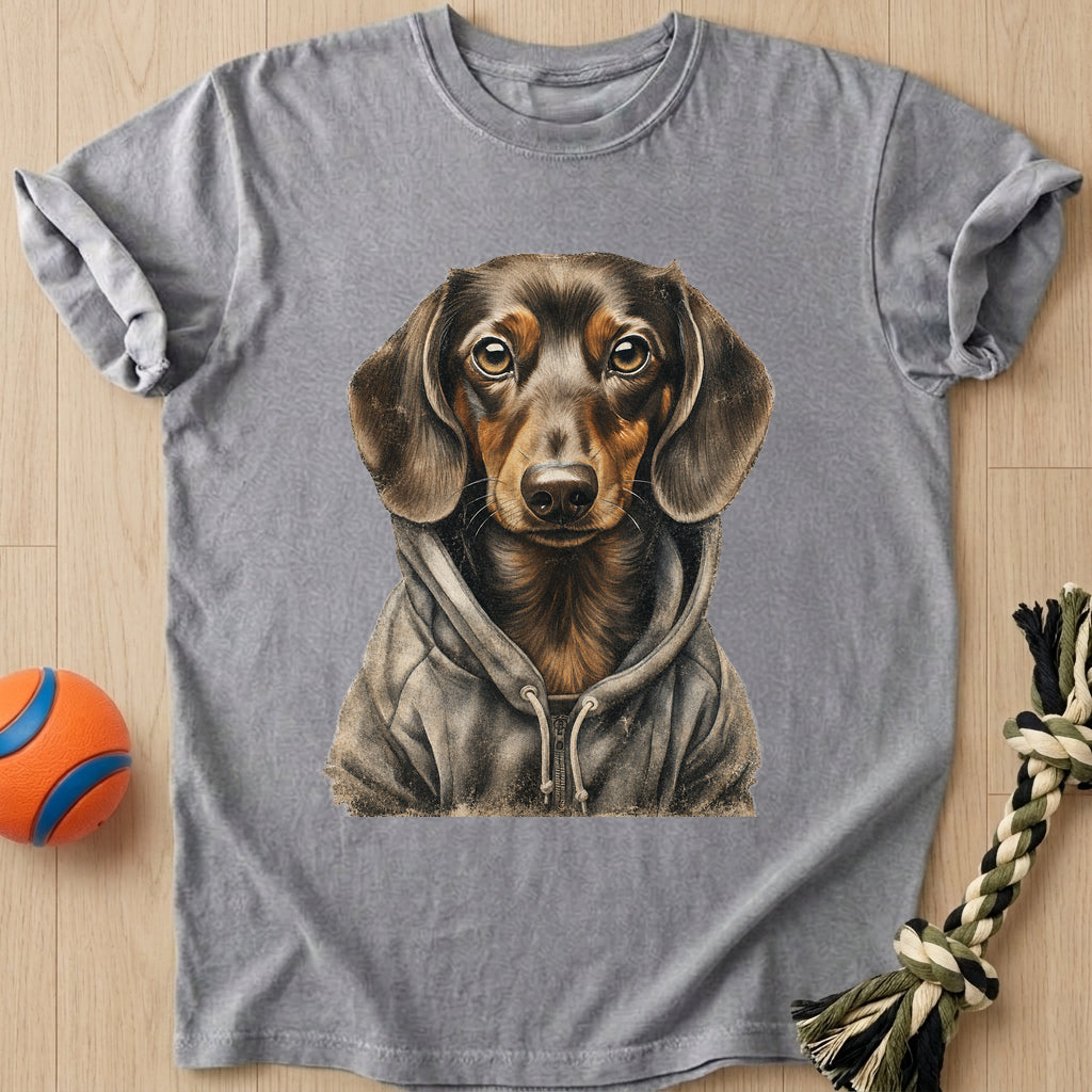 Doxie Chill T-Shirt – Grey t-shirt