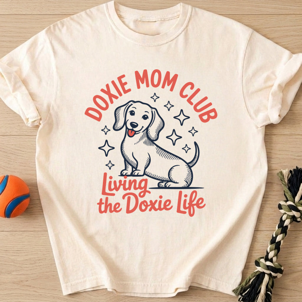 Doxie Club T-Shirt – Ivory t-shirt