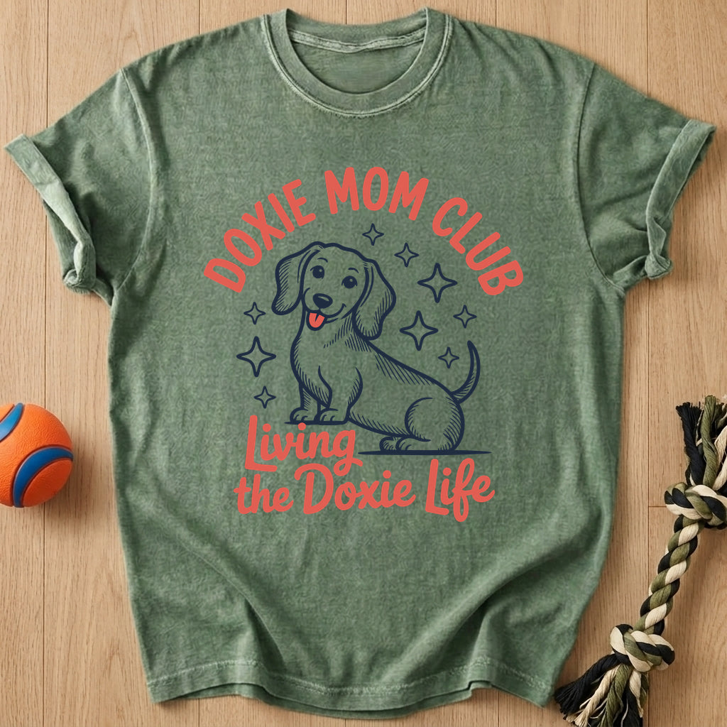 Doxie Club T-Shirt – Moss t-shirt