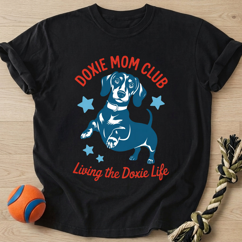 Doxie Club #2 T-Shirt – Black t-shirt