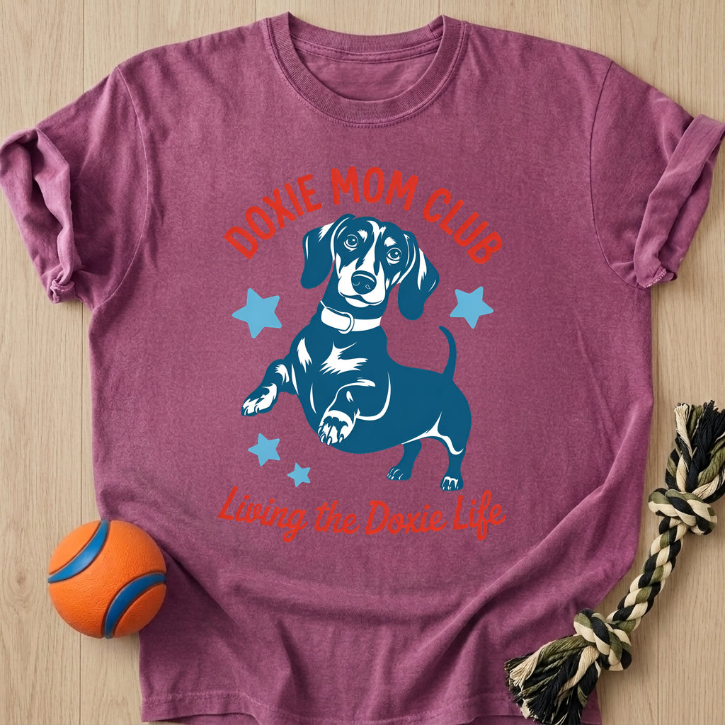 Doxie Club #2 T-Shirt – Berry t-shirt
