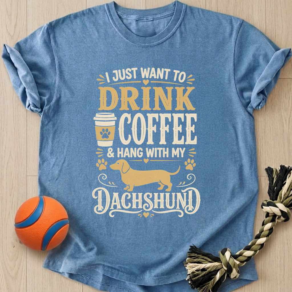 Doxie Coffee T-Shirt – Bluejean t-shirt