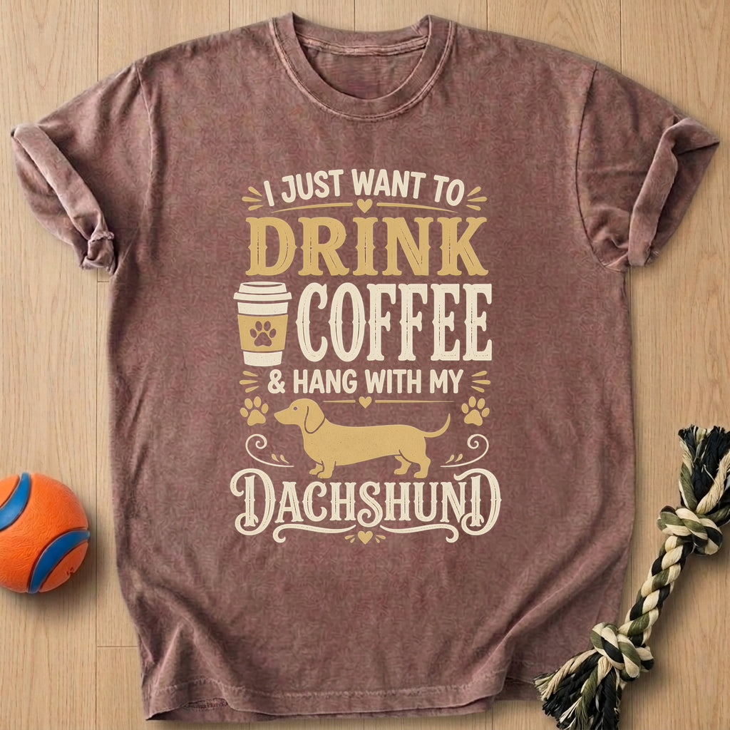 Doxie Coffee T-Shirt – Espresso t-shirt