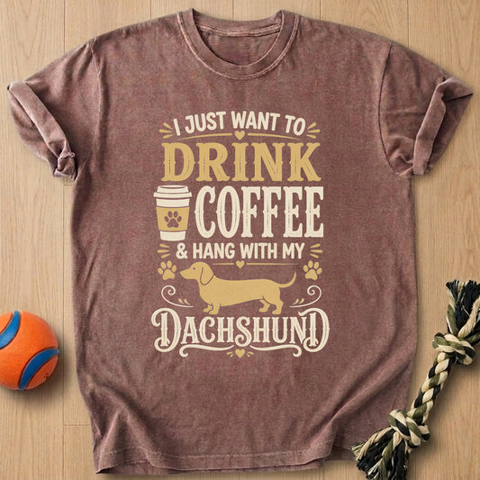 Doxie Coffee T-Shirt – Espresso t-shirt