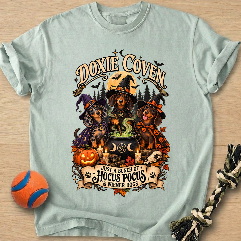 Doxie Coven T-Shirt – Bay t-shirt
