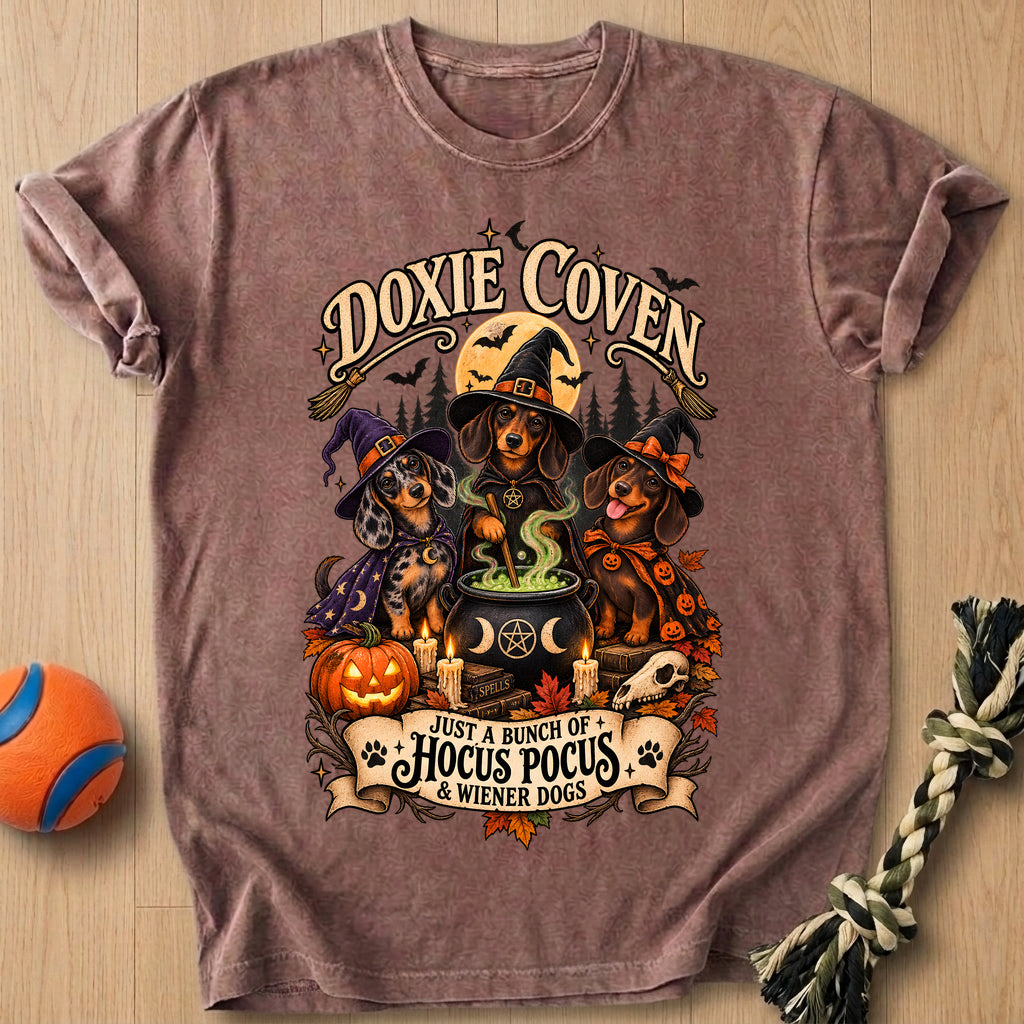 Doxie Coven T-Shirt – Espresso t-shirt