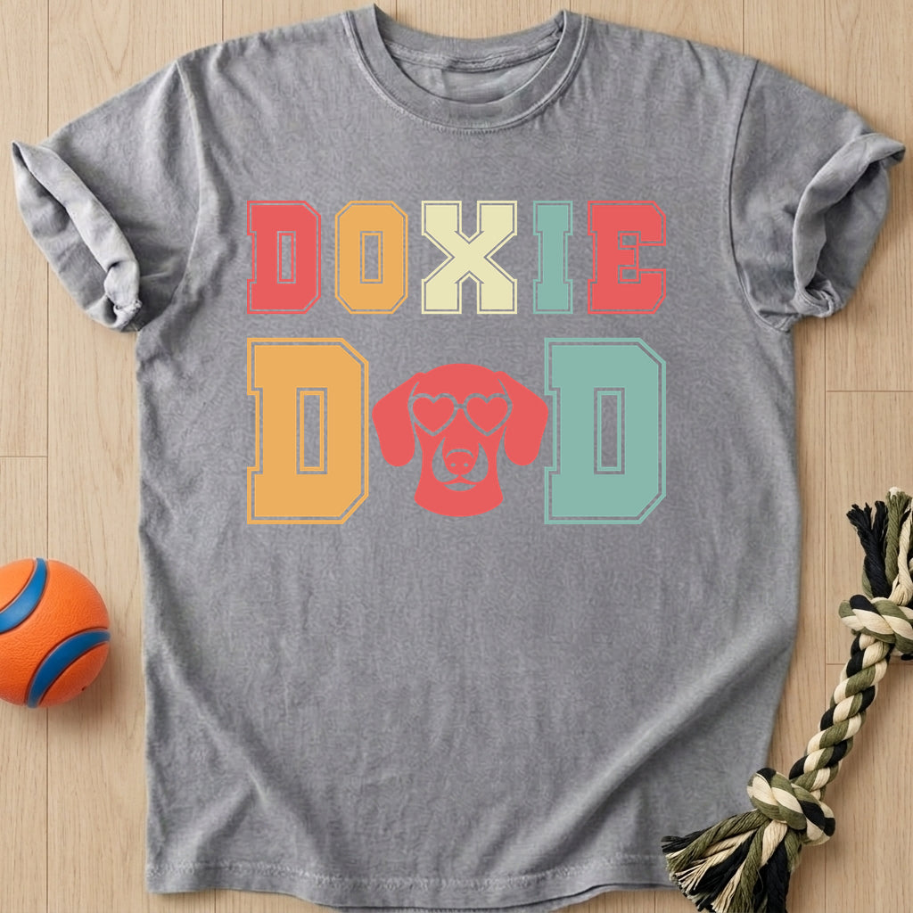 Doxie Dad T-Shirt – Grey t-shirt