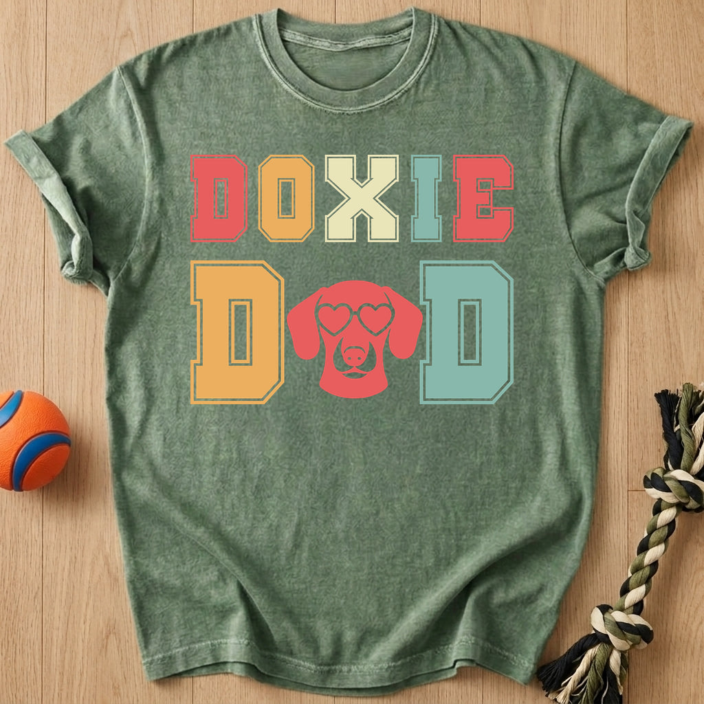 Doxie Dad T-Shirt – Moss t-shirt