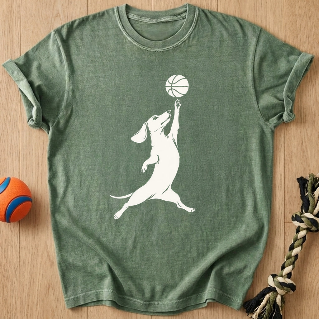 Doxie Dunk T-Shirt – Moss t-shirt