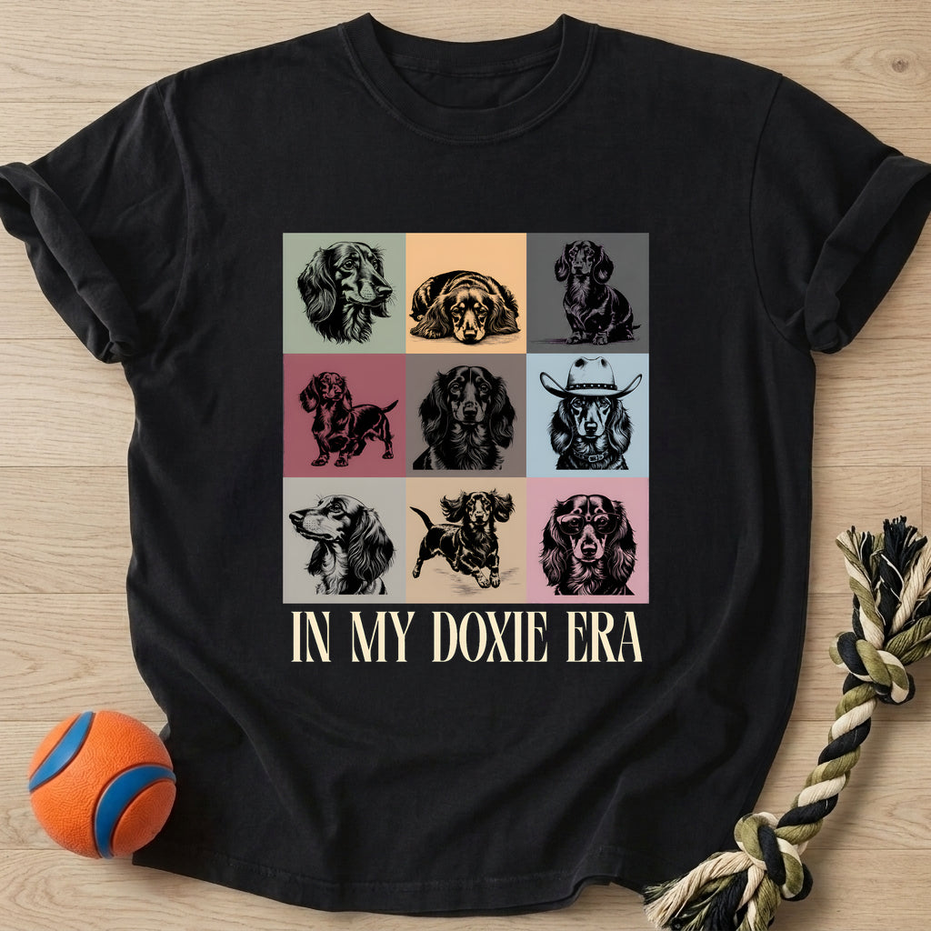 Doxie Era T-Shirt – Black t-shirt