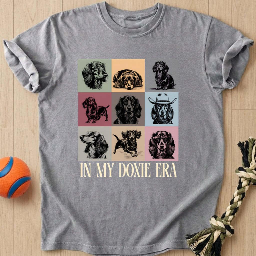 Doxie Era T-Shirt – Grey t-shirt