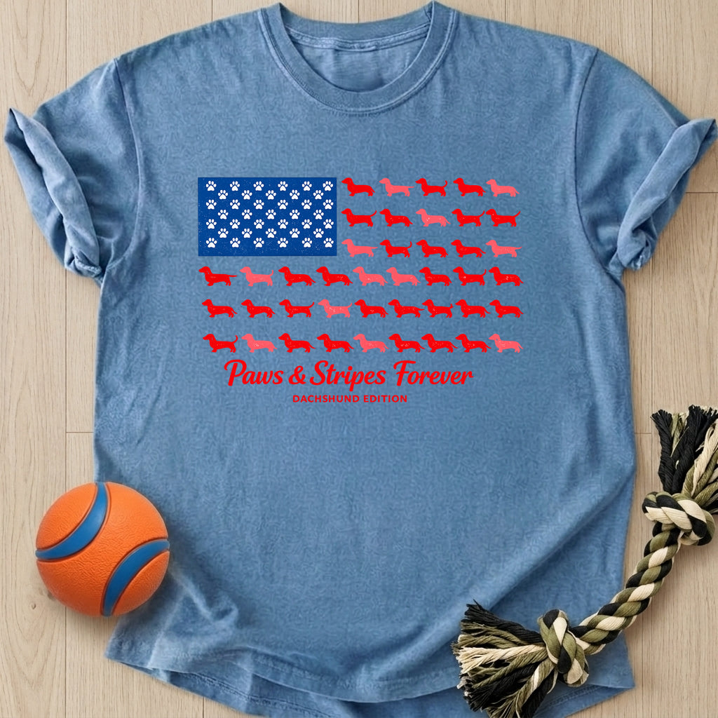 Doxie Flag T-Shirt – Bluejean t-shirt