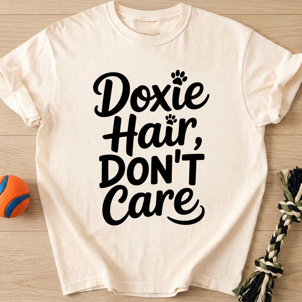 Doxie Hair T-Shirt – Ivory t-shirt
