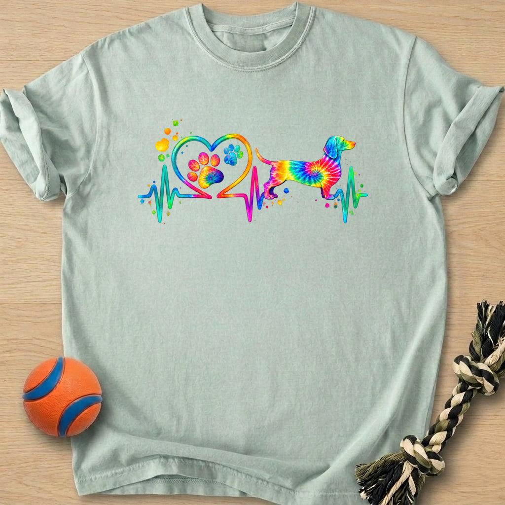 Doxie Heartbeat T-Shirt – Bay t-shirt
