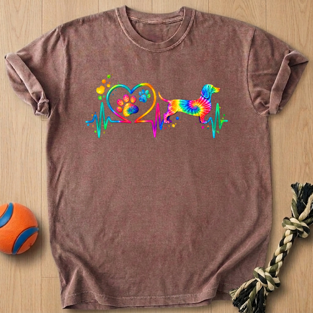 Doxie Heartbeat T-Shirt – Espresso t-shirt