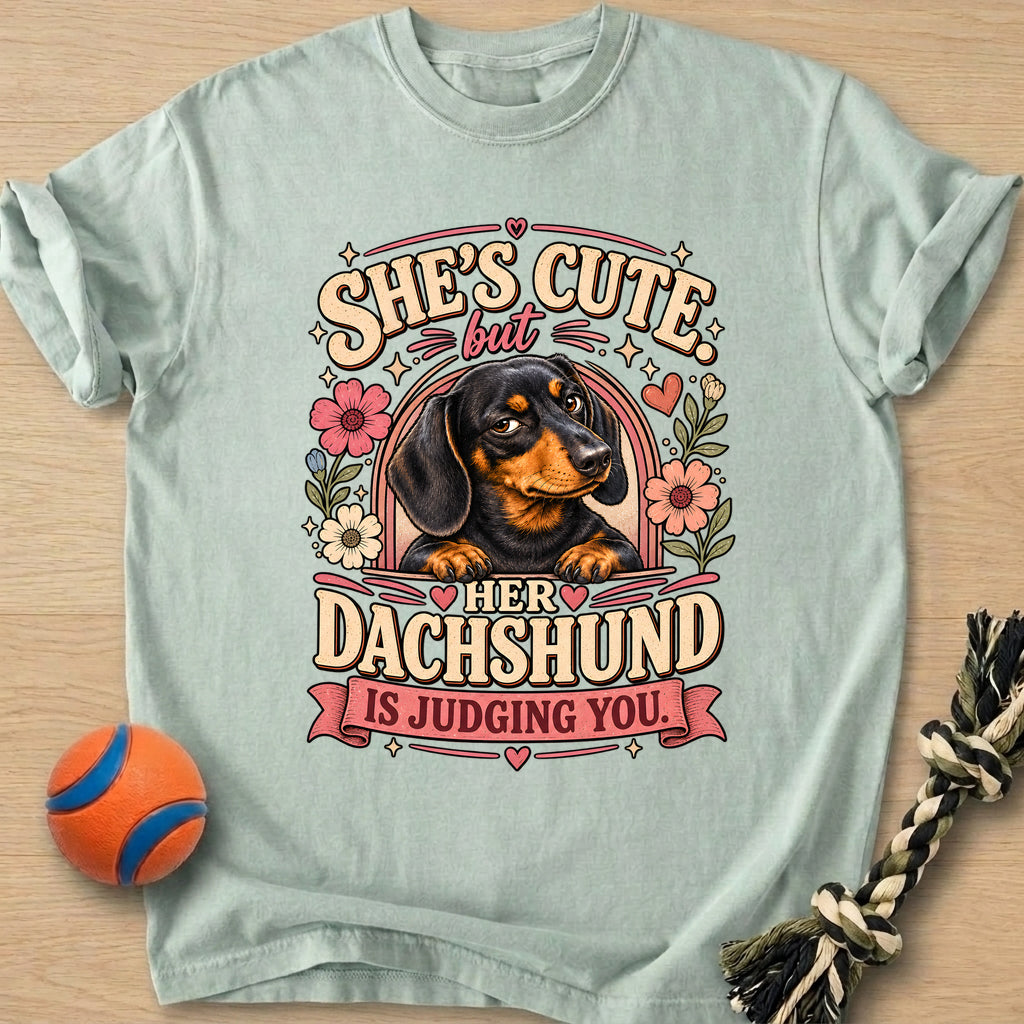 Doxie Judge T-Shirt – Bay t-shirt