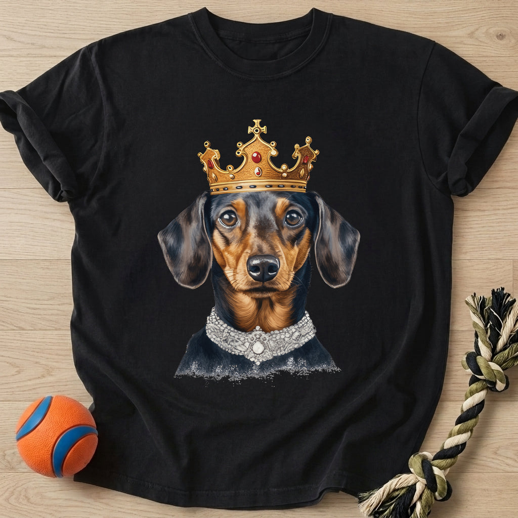 Doxie King T-Shirt – Black t-shirt