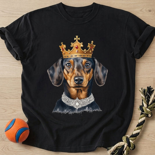 Doxie King T-Shirt – Black t-shirt